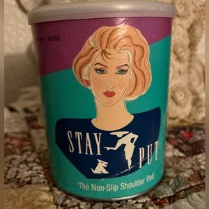 Vintage 80’s Stay Put Shoulder Pads